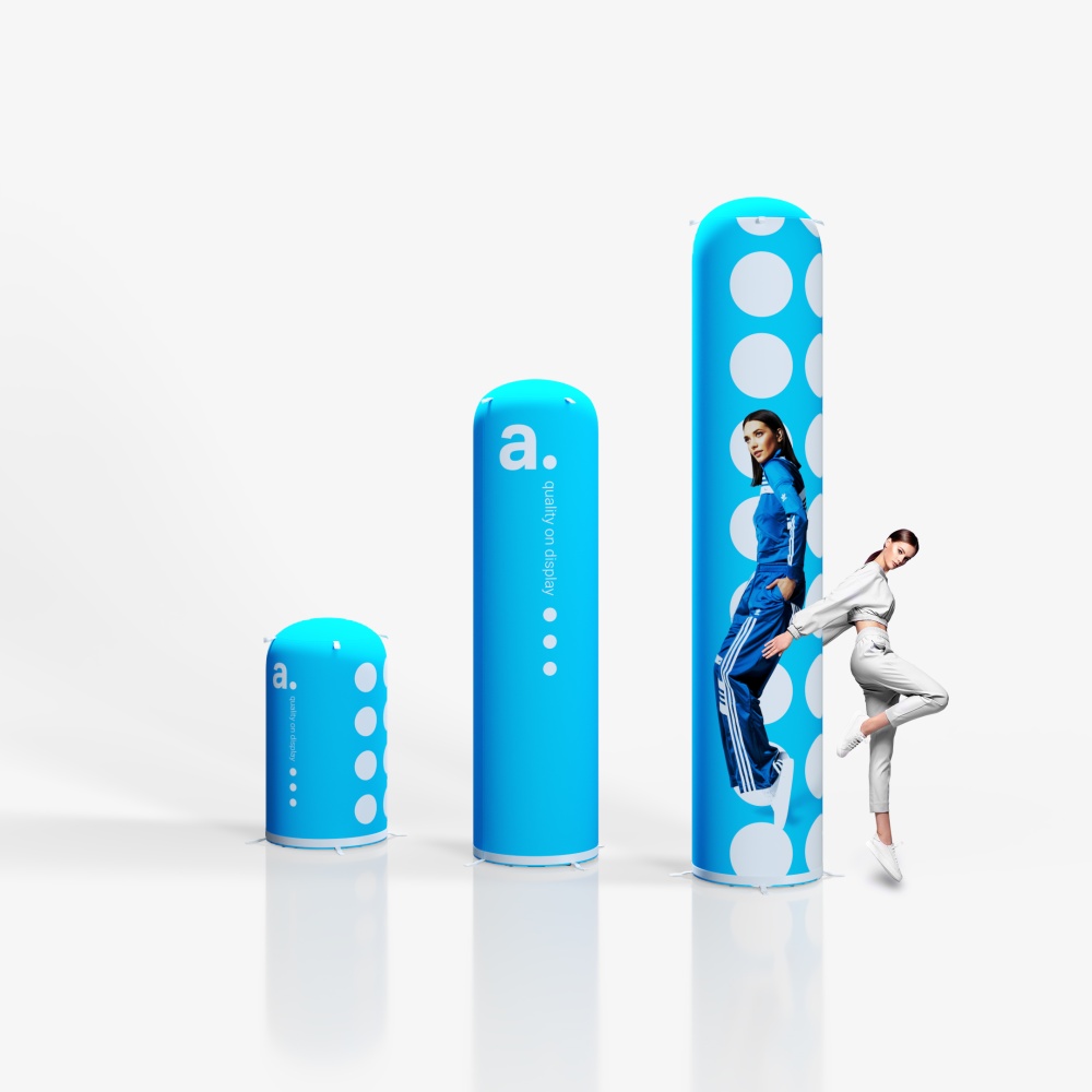 Advertising collumns