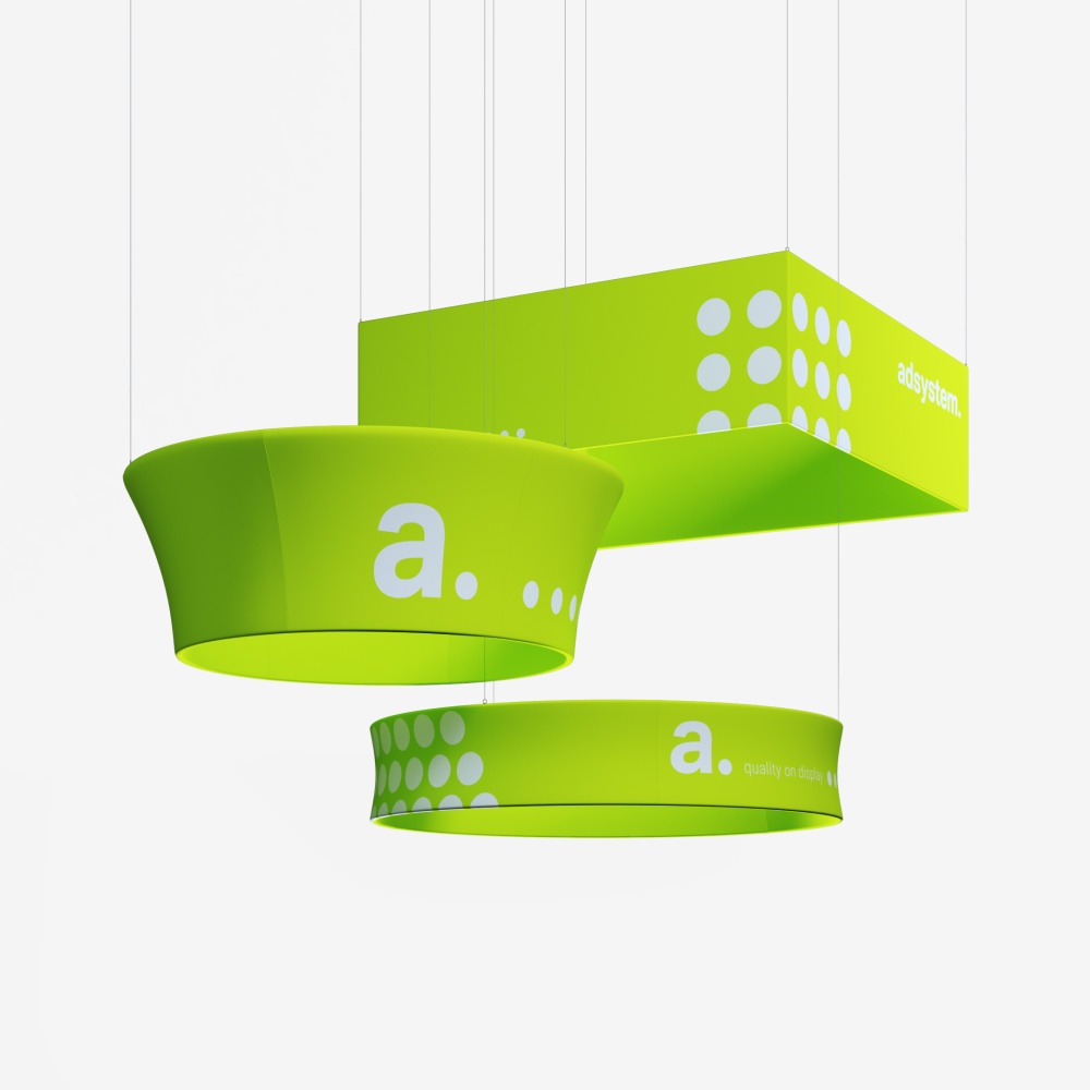 Suspended textile systems