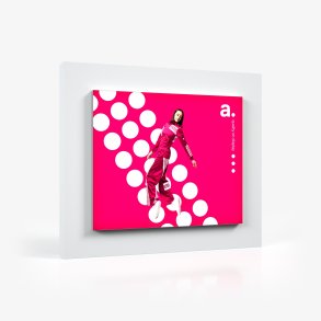 System Only - adFrame LMS - Singel-sided 300 x 250 cm ND