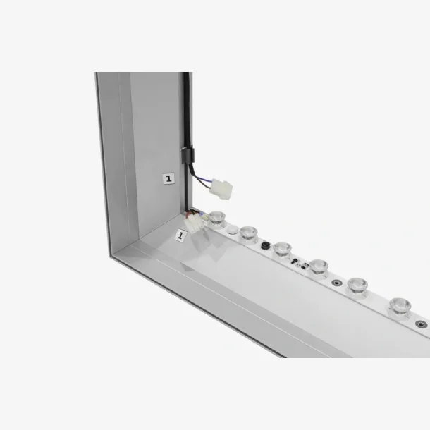 System Only - adFrame LMS - Singel-sided 600 x 250 cm PD