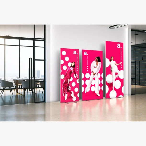 System Only - adFrame Quick Single 100 x 200 cm - System without print