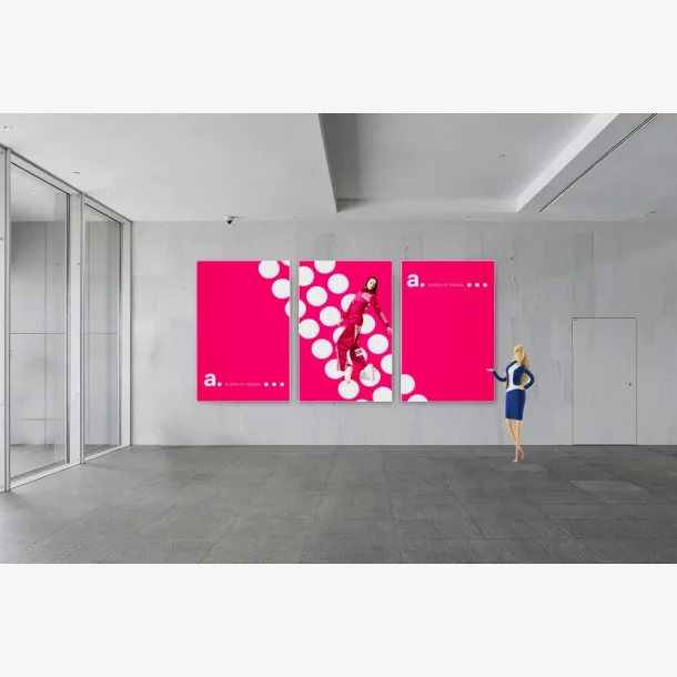 System Only - adFrame LMS - Singel-sided 100 x 100 cm NK