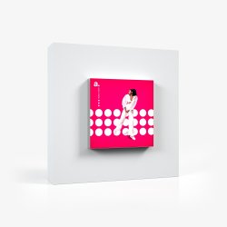 System Only - adFrame LMS - Singel-sided 100 x 100 cm NO