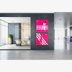 System Only - adFrame LMSM - Mini Singel-sided 100 x 200 cm PK