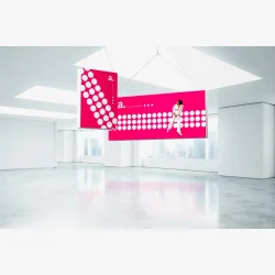 System Only - adFrame LMD - Double-sided 100 x 150 cm ND Hanging