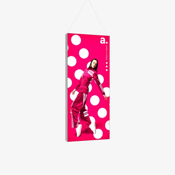 adFrame LMD - Double-sided 85 x 200 cm (A1) NK Hanging