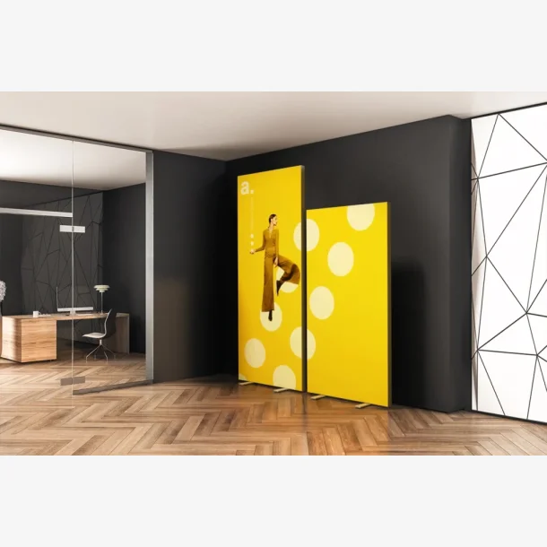 System Only - adFrame Quick Budget 100 x 250 cm- Print on both sides