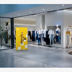 System Only - adFrame Quick Budget 100 x 250 cm- Print on both sides