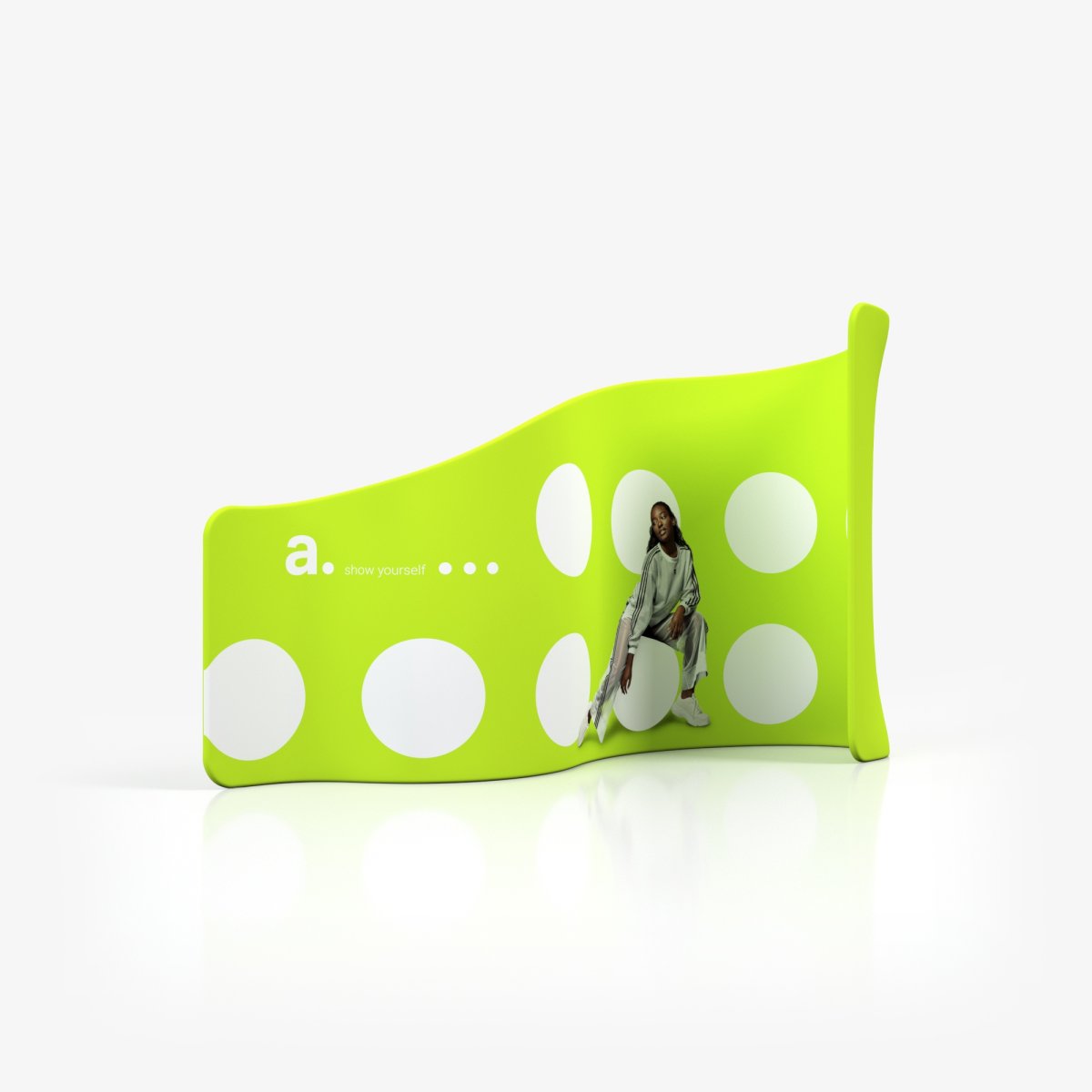 adWall Vario Twist - Original textile shapes - EXPRO