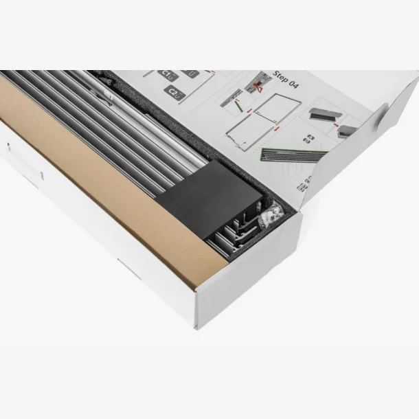 System Only - adFrame Quick 100 x 200 cm