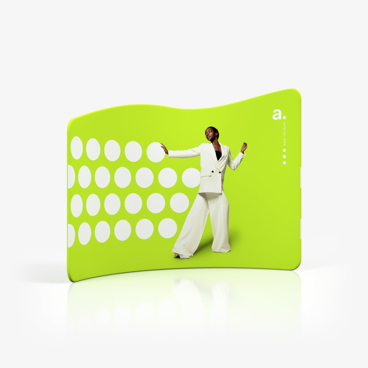 adWall Vario Slope - Original textile shapes - Expro ApS