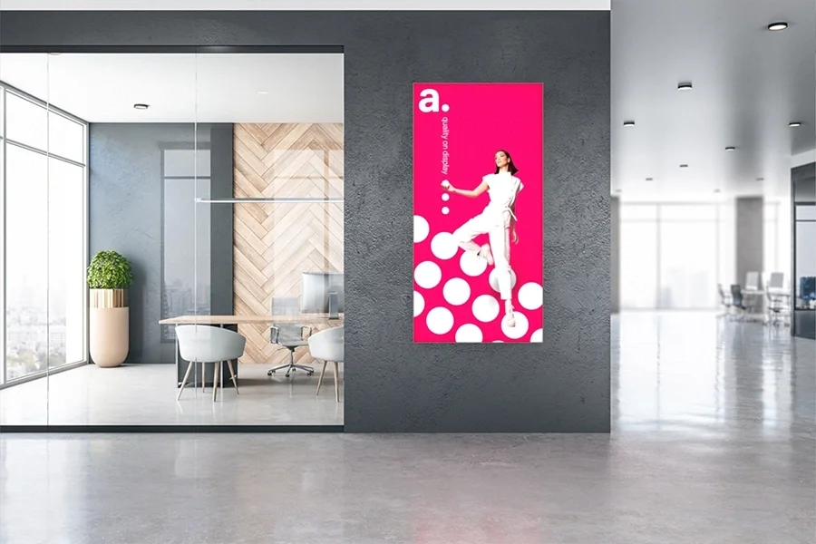 adFrame LPO 100 x 200 cm - adFrame LPO - for outdoor advertising - EXPRO